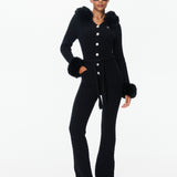 Chalet fitted Jumpsuit Black