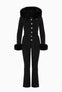 Chalet fitted Jumpsuit Black