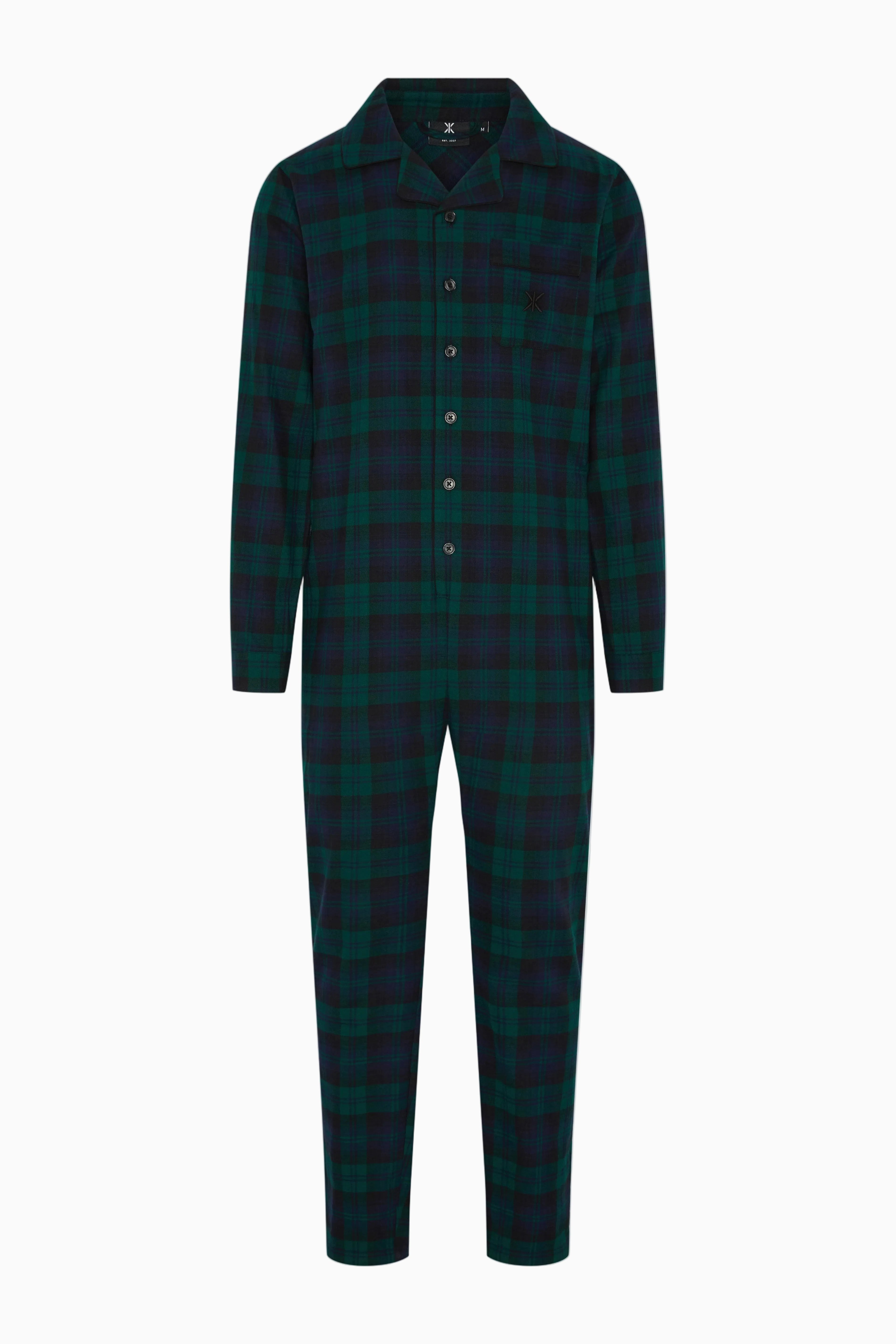 The Checked Pyjamas Green