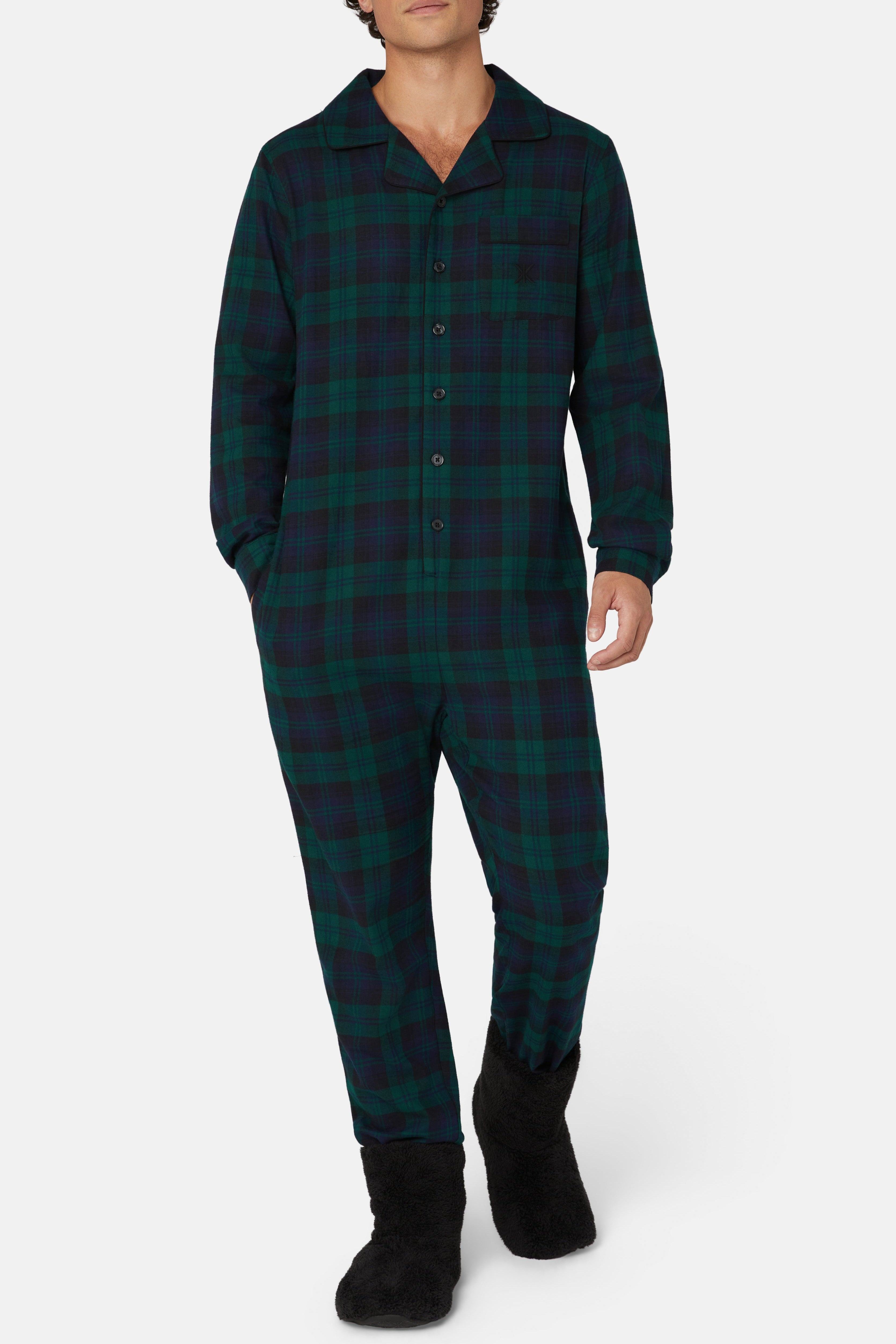 The Checked Pyjamas Green