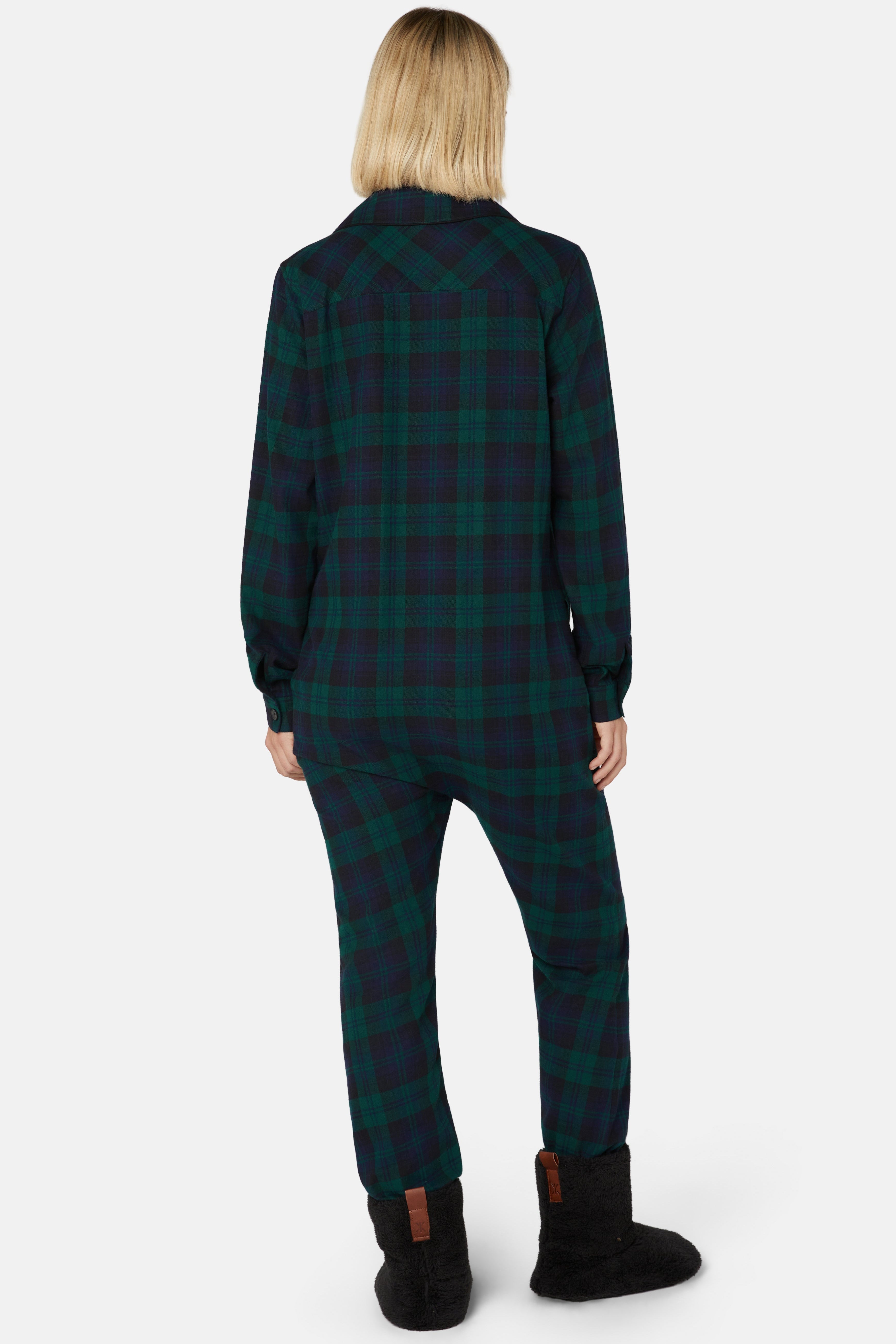 The Checked Pyjamas Green