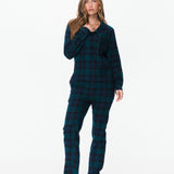 The Checked Pyjamas Green