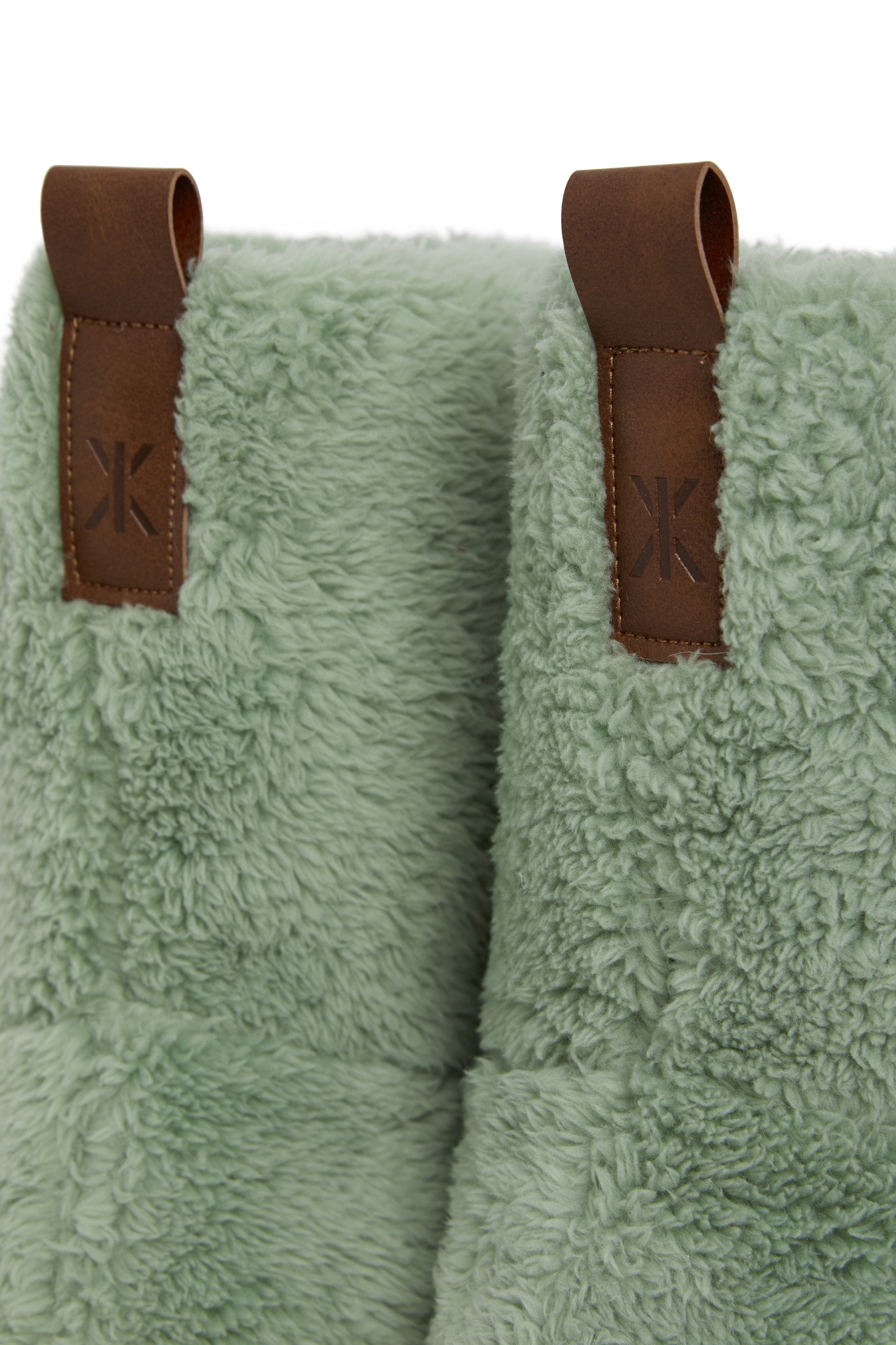 Puppy Slippers Green