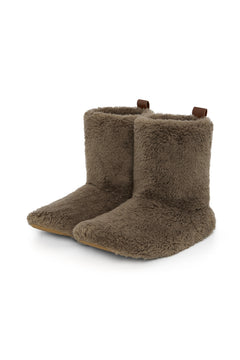Puppy Slippers Taupe
