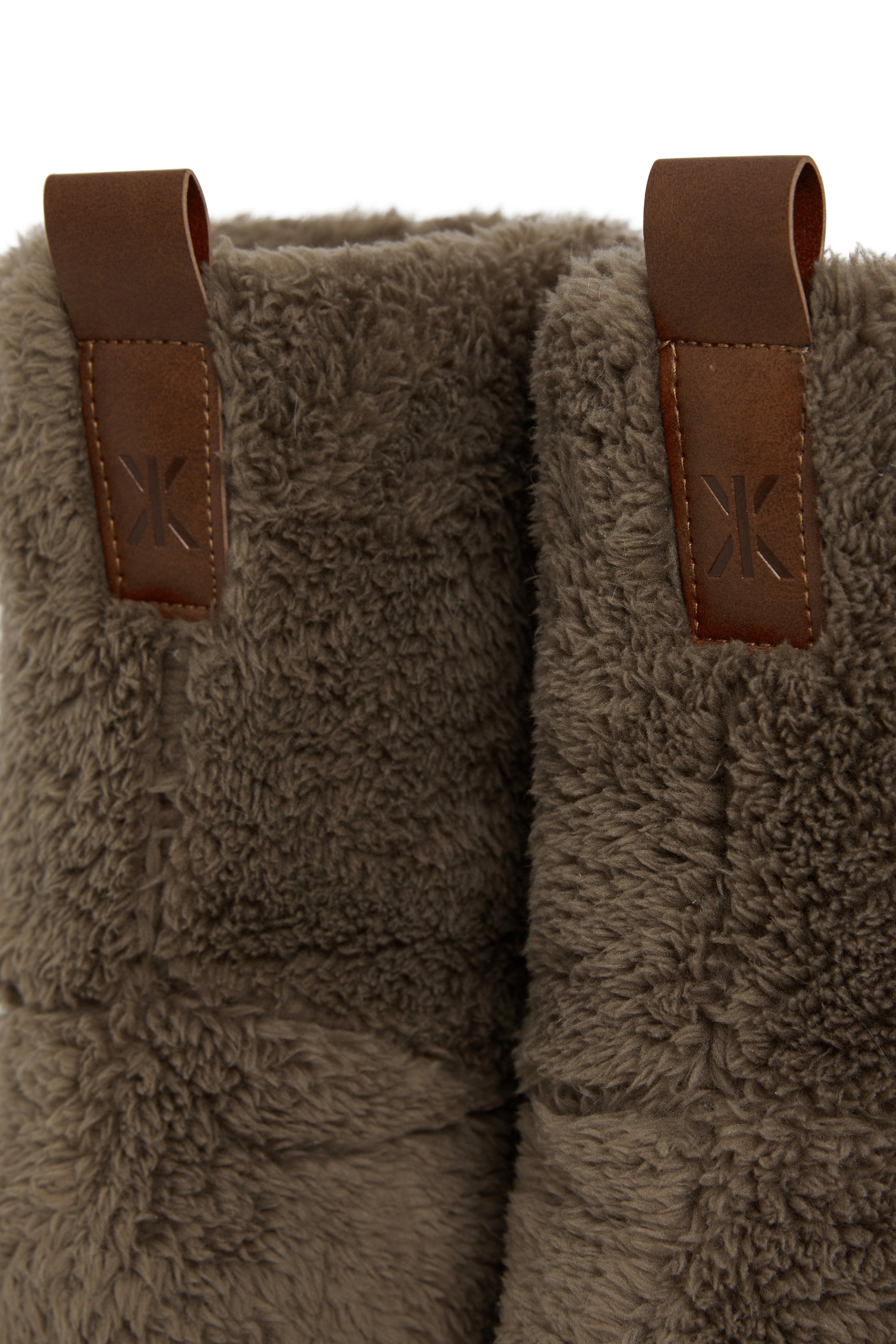 Puppy Slippers Taupe