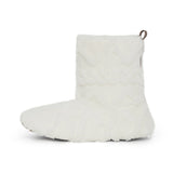 Puppy Cable Slippers Off White