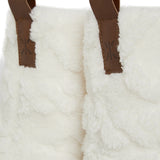 Puppy Cable Slippers Off White