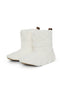Puppy Cable Slippers Off White