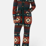 Nature Knit Fitted Jumpsuit Multi