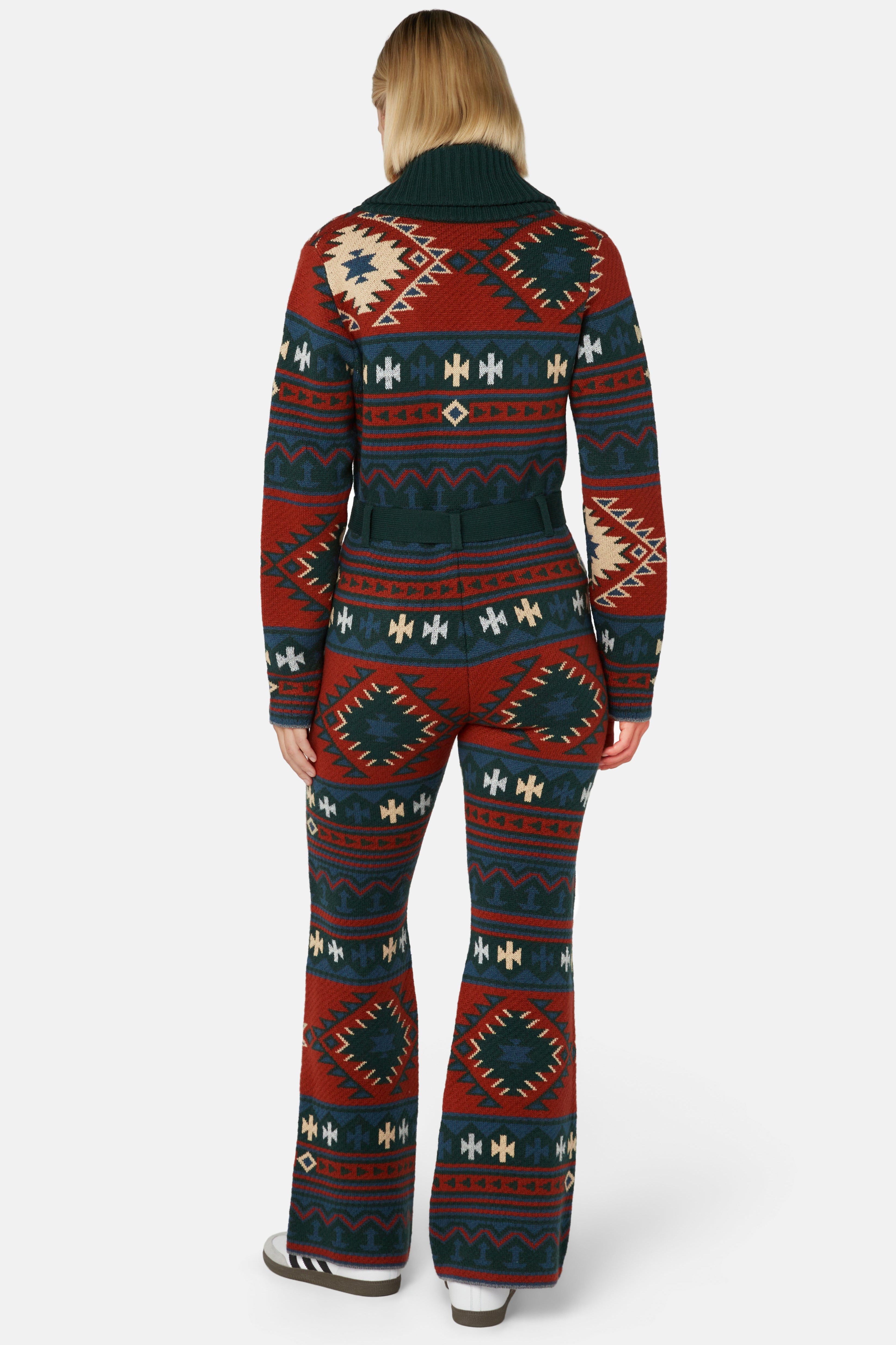 Nature Knit Fitted Jumpsuit Multi