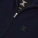 Cable Lux Cashmere Jumpsuit Navy
