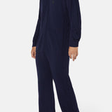 Cable Lux Cashmere Jumpsuit Navy