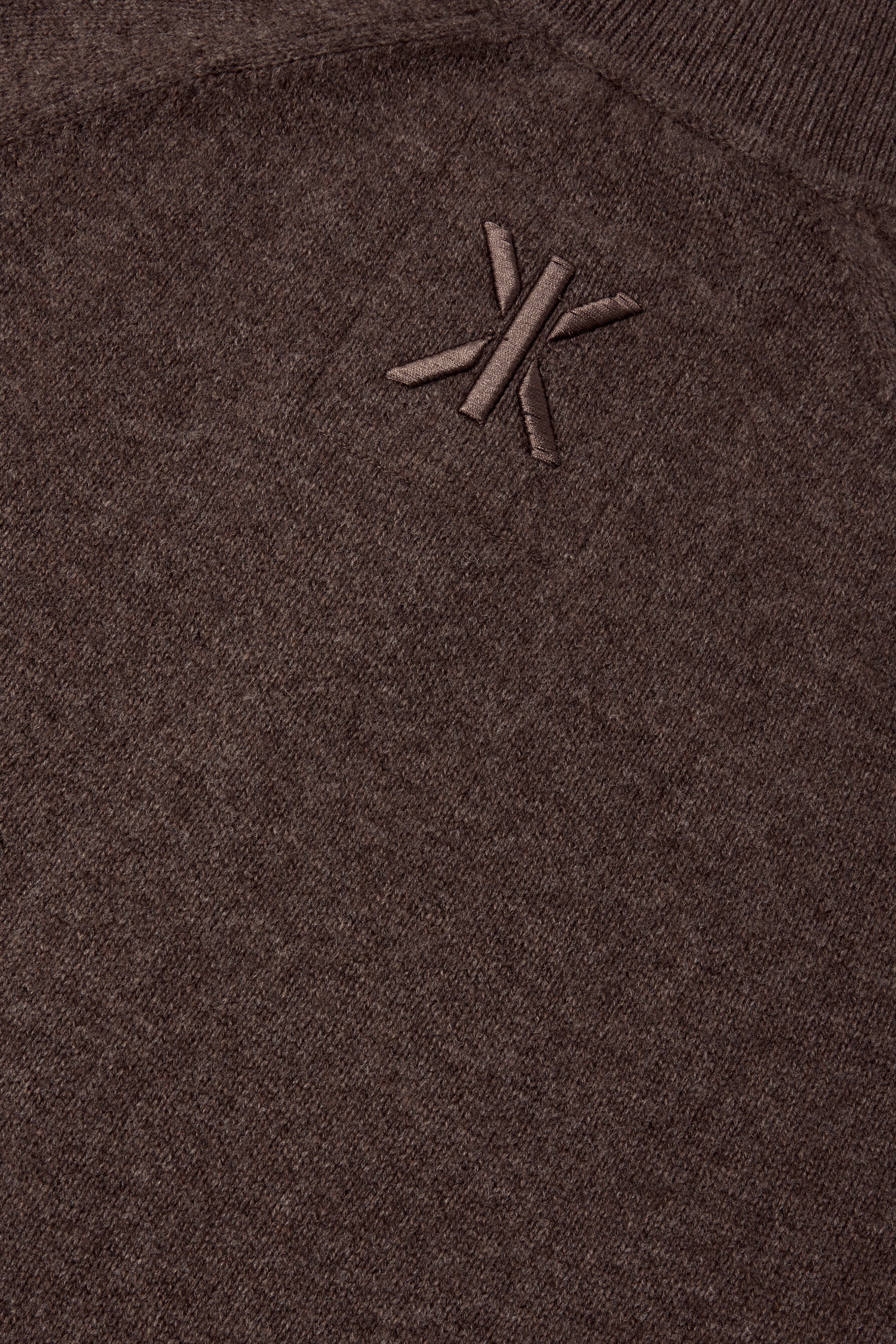 Cable Lux Cashmere Jumpsuit Brown Melange