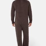 Cable Lux Cashmere Jumpsuit Brown Melange