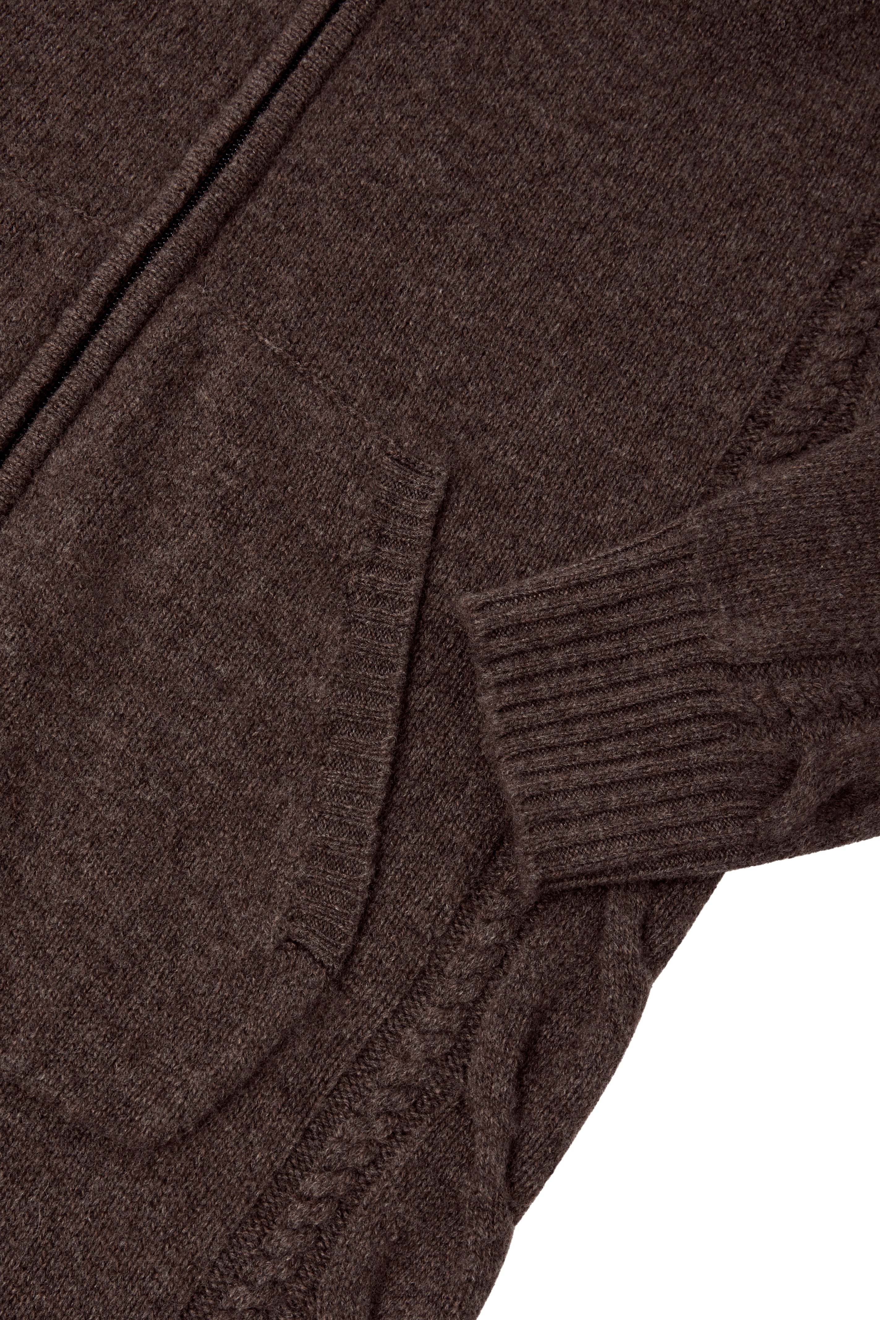 Cable Lux Cashmere Jumpsuit Brown Melange