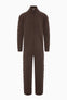 Cable Lux Cashmere Jumpsuit Brown Melange