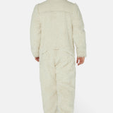 Vanilla Fur Jumpsuit Off White