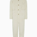 Vanilla Fur Jumpsuit Off White