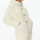 Vanilla Fur Jumpsuit Off White
