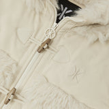 Vanilla Fur Jumpsuit Off White