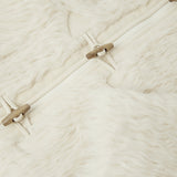 Vanilla Fur Jumpsuit Off White