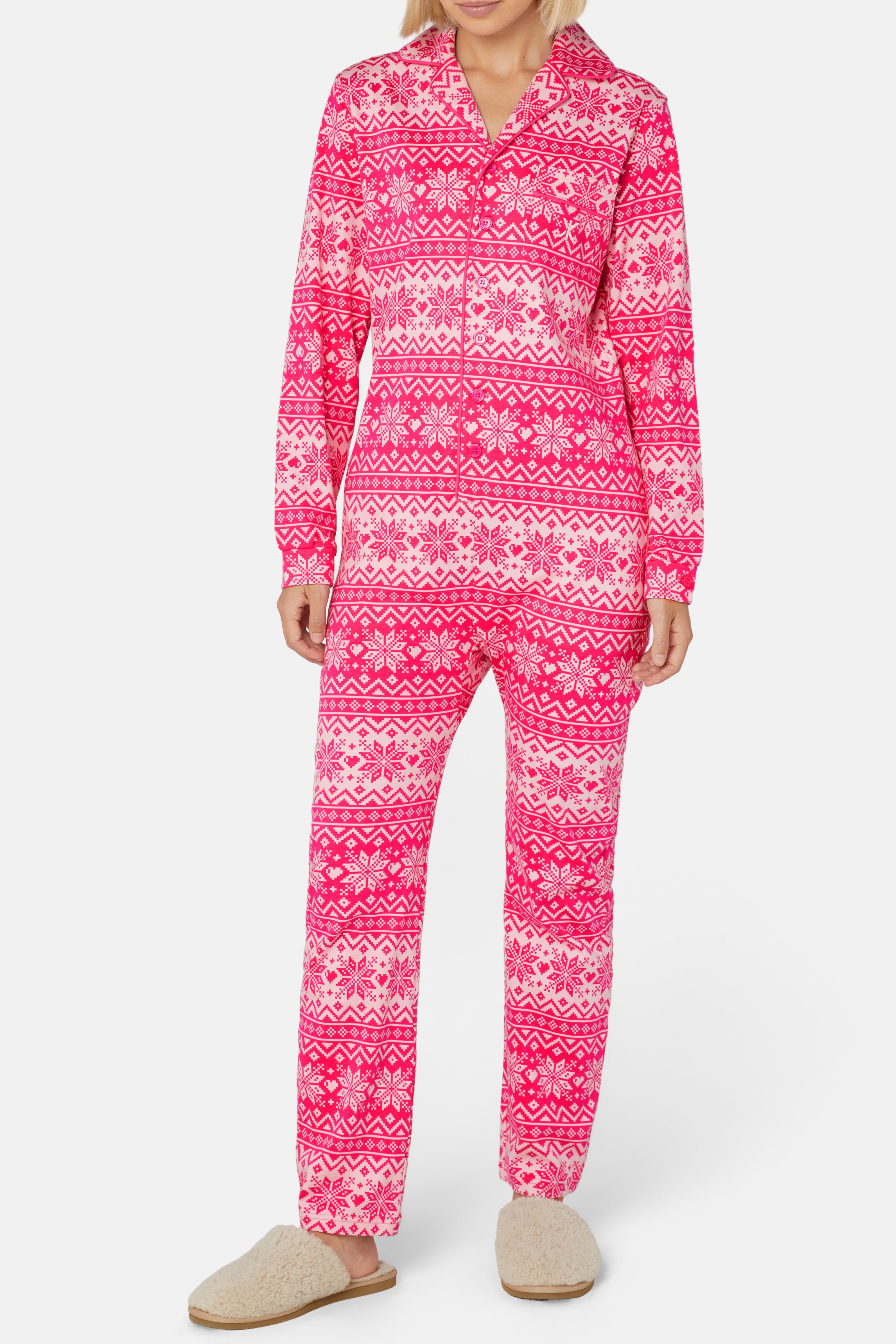 Winter Pyjamas Pink Pink