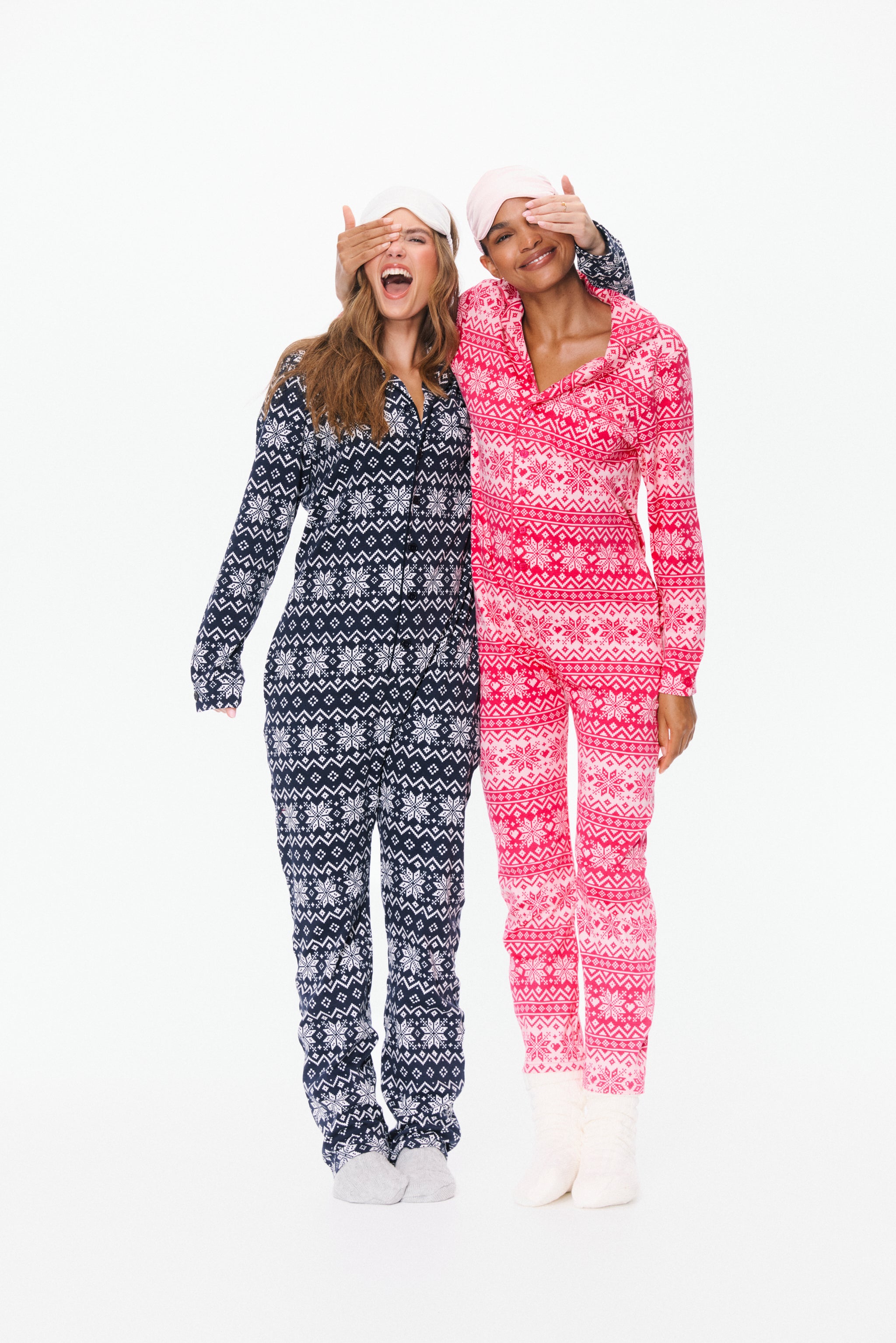 Winter Pyjamas Pink Pink