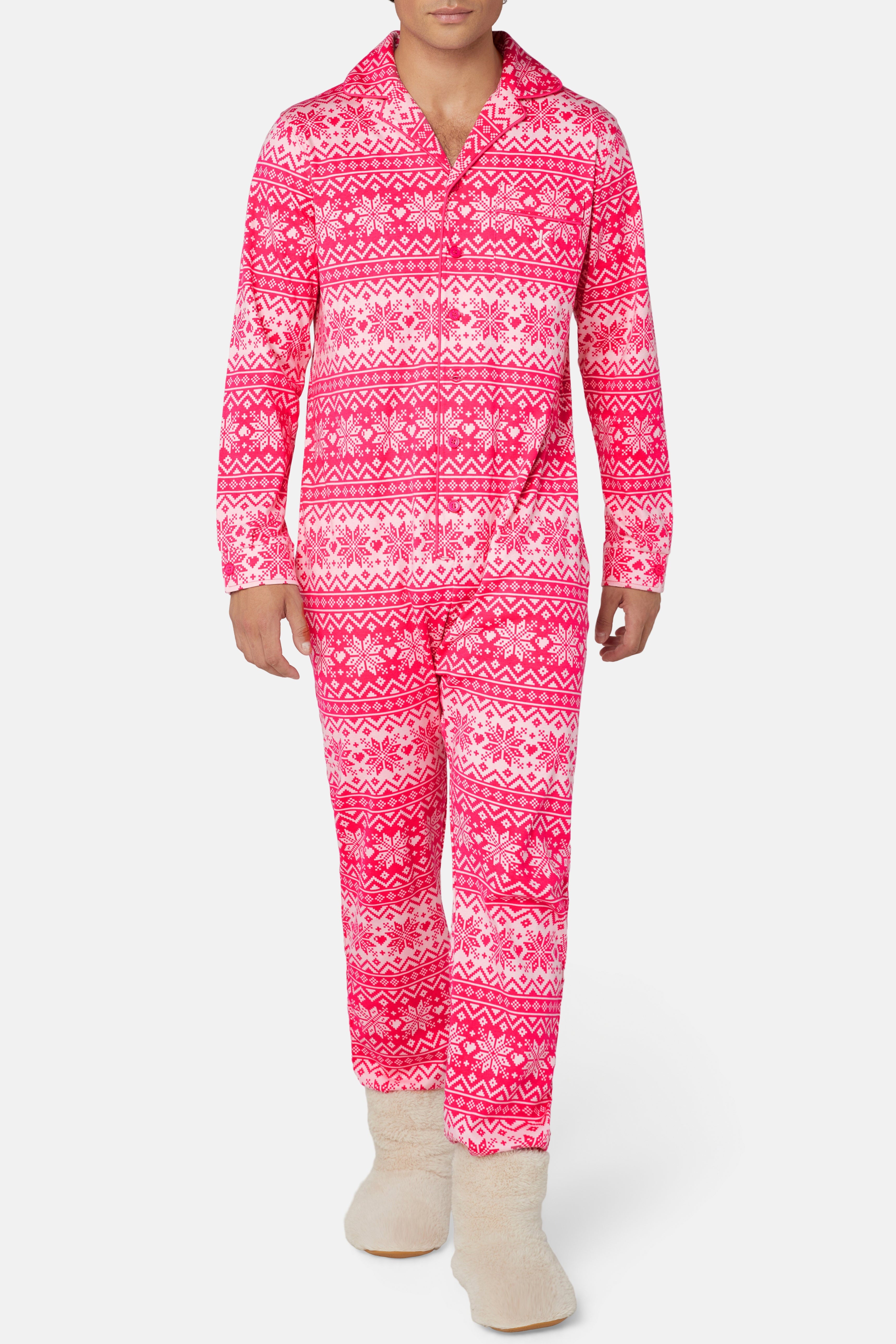 Winter Pyjamas Pink Pink