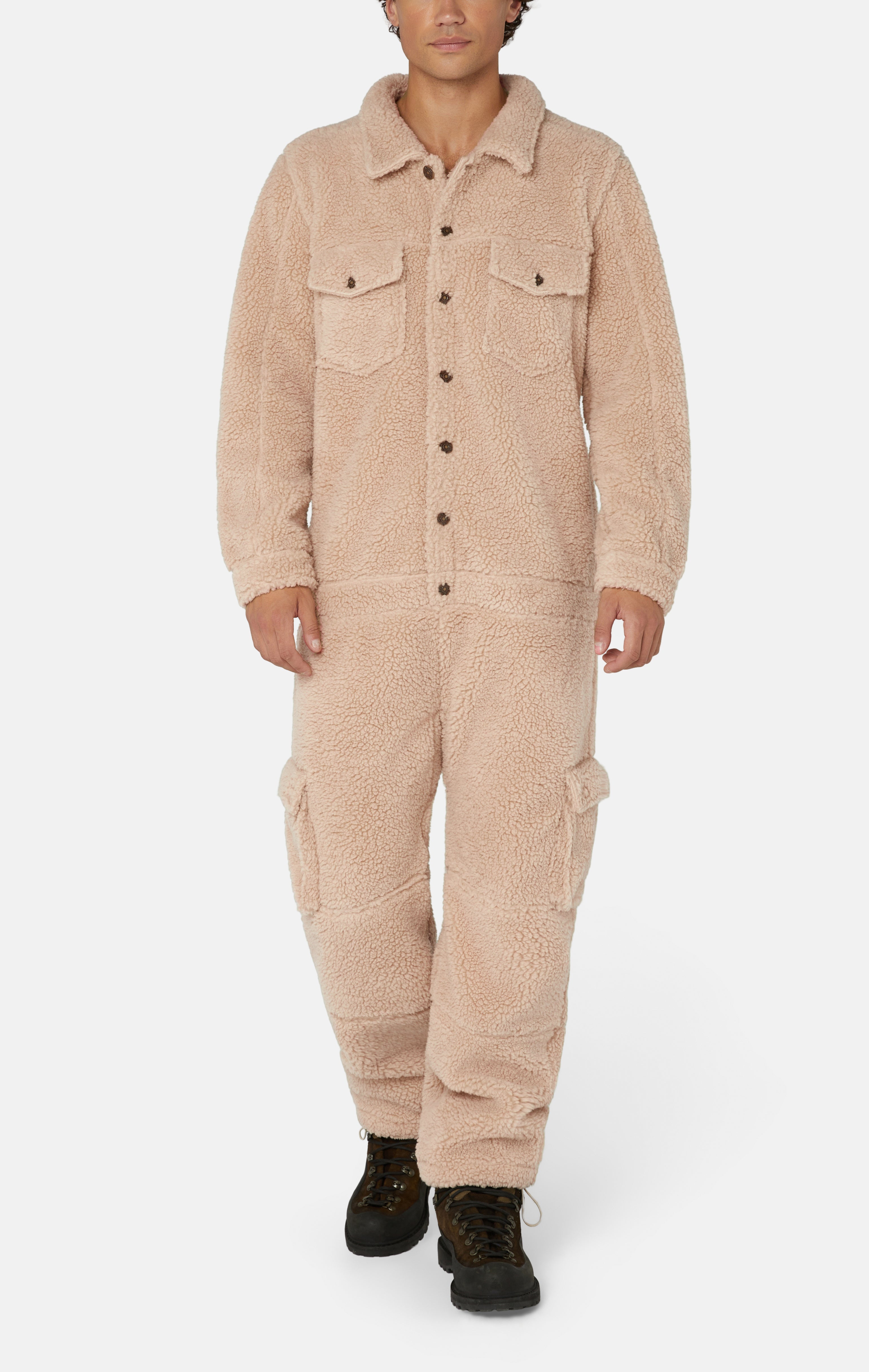 Bear With Me Jumpsuit Light Beige