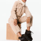 Bear With Me Jumpsuit Light Beige