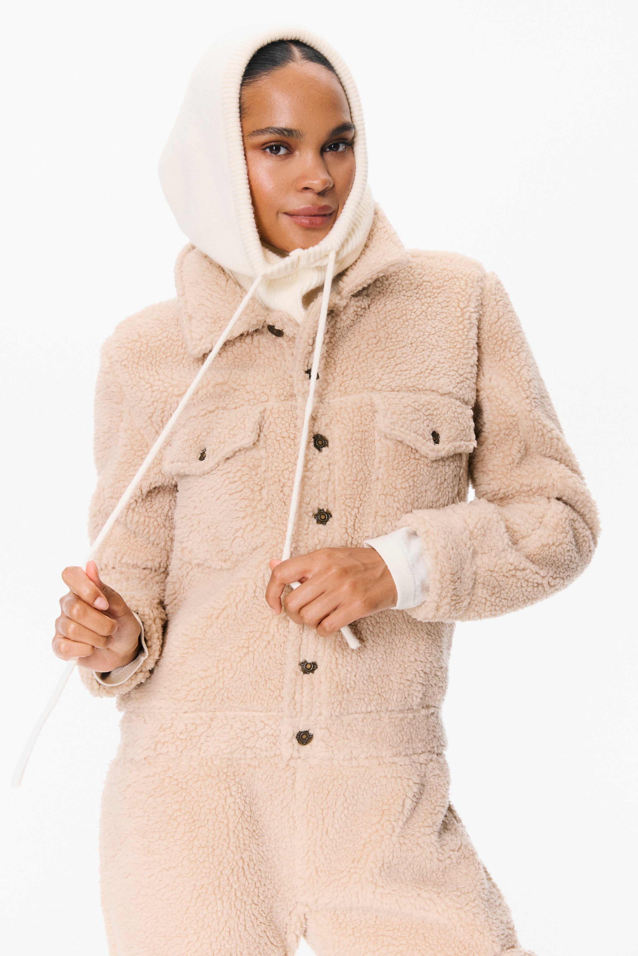 Bear With Me Jumpsuit Light Beige