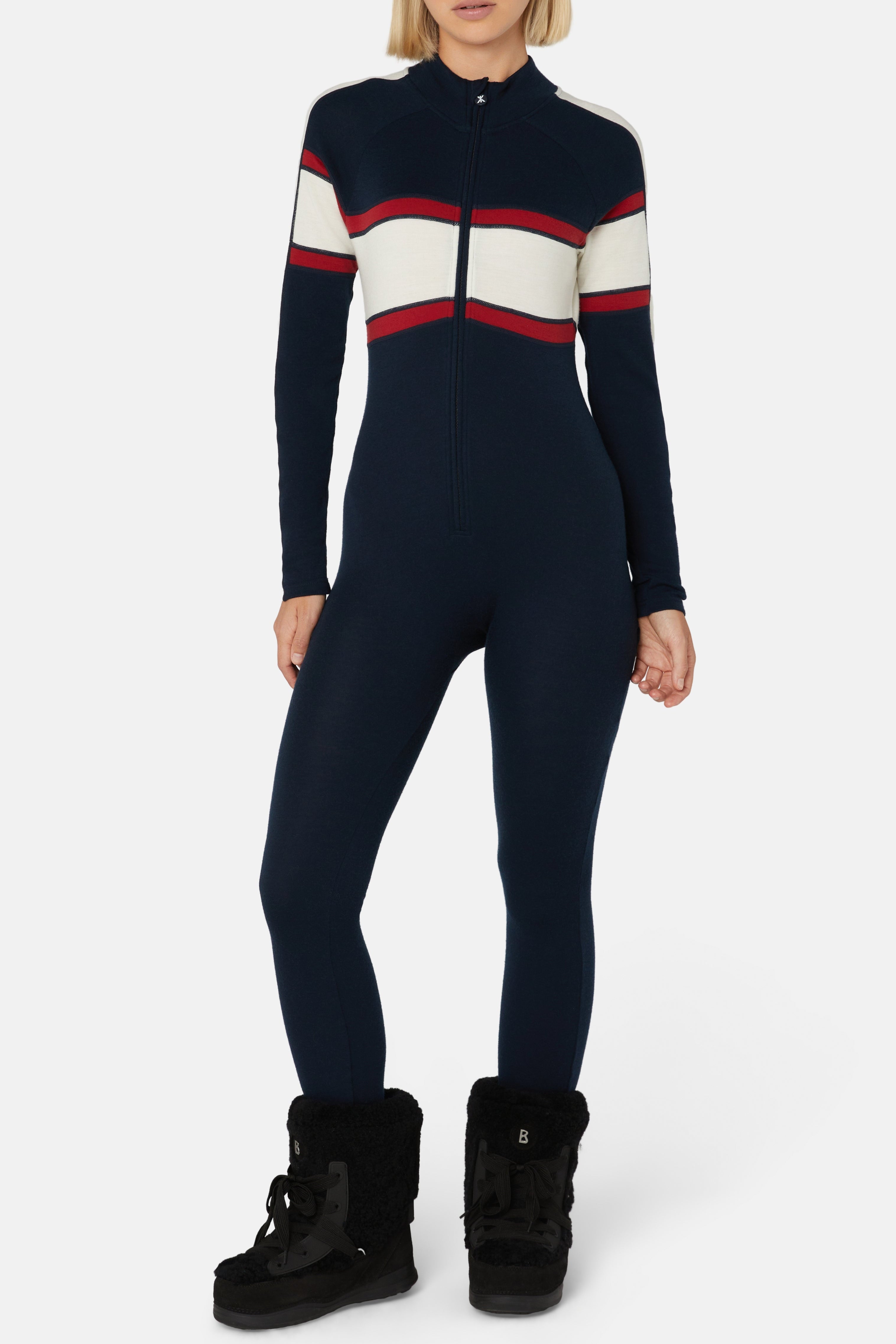 Merino Tech Fitted Baselayer Navy