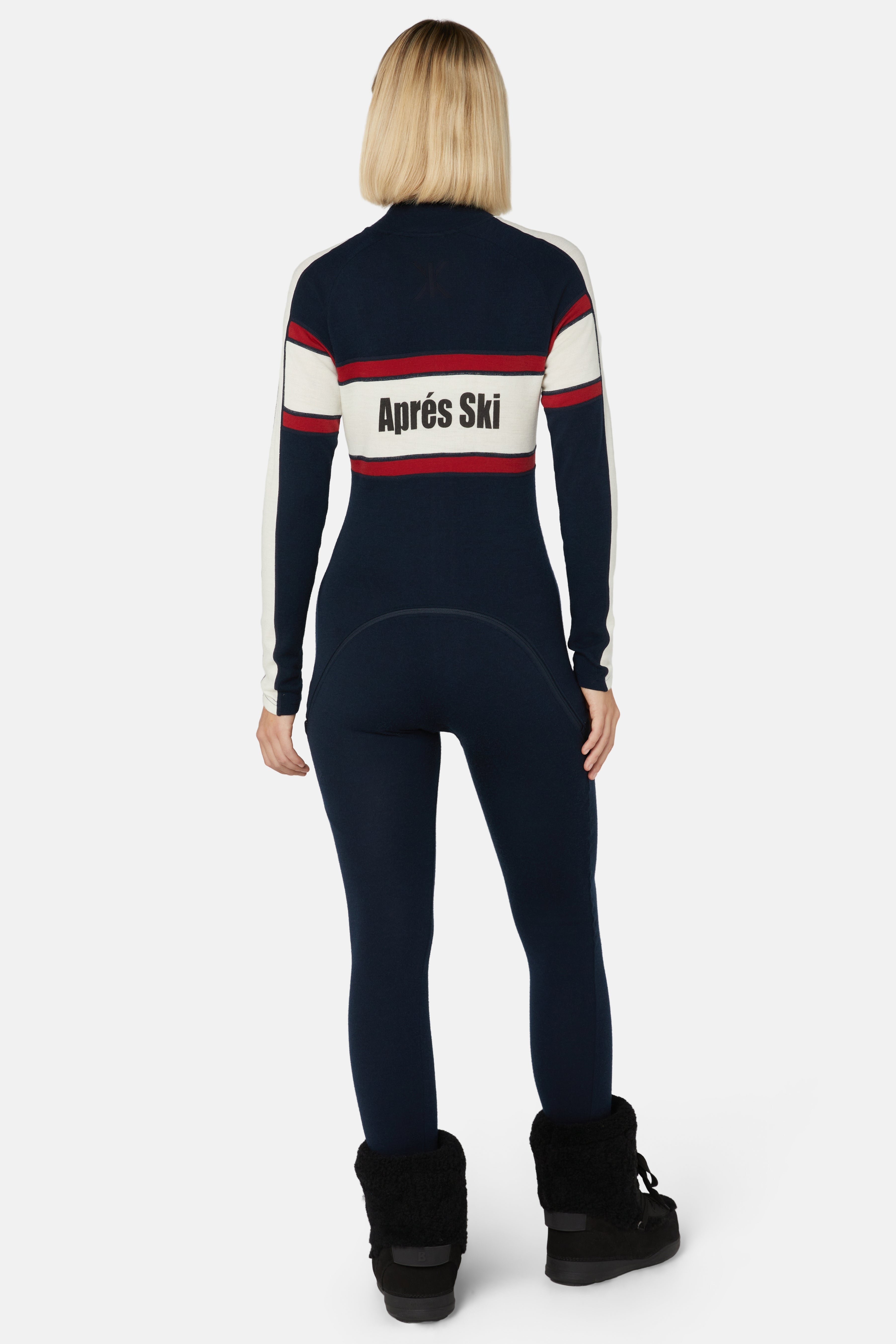 Merino Tech Fitted Baselayer Navy