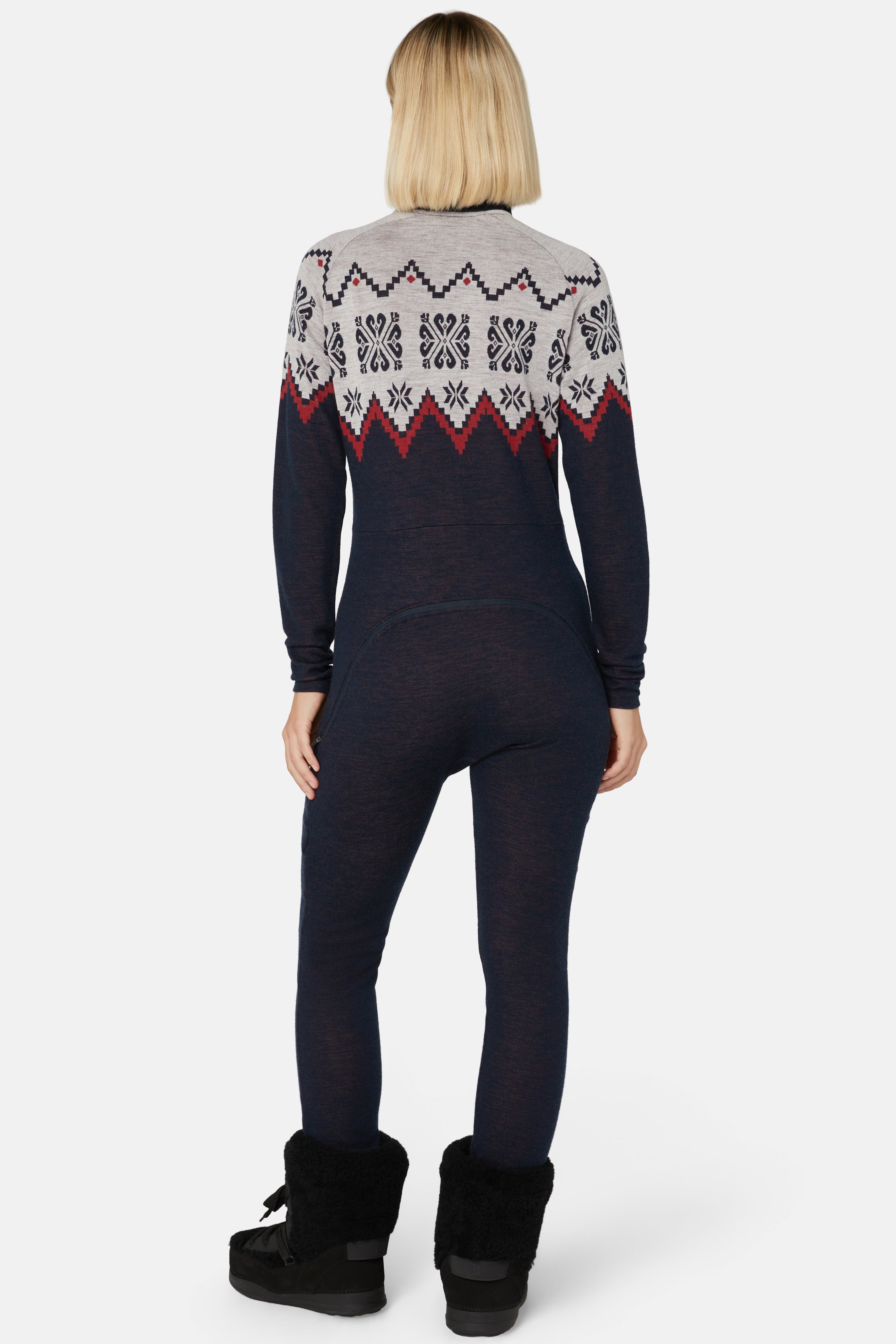 Merino Tech Fitted Baselayer Off White