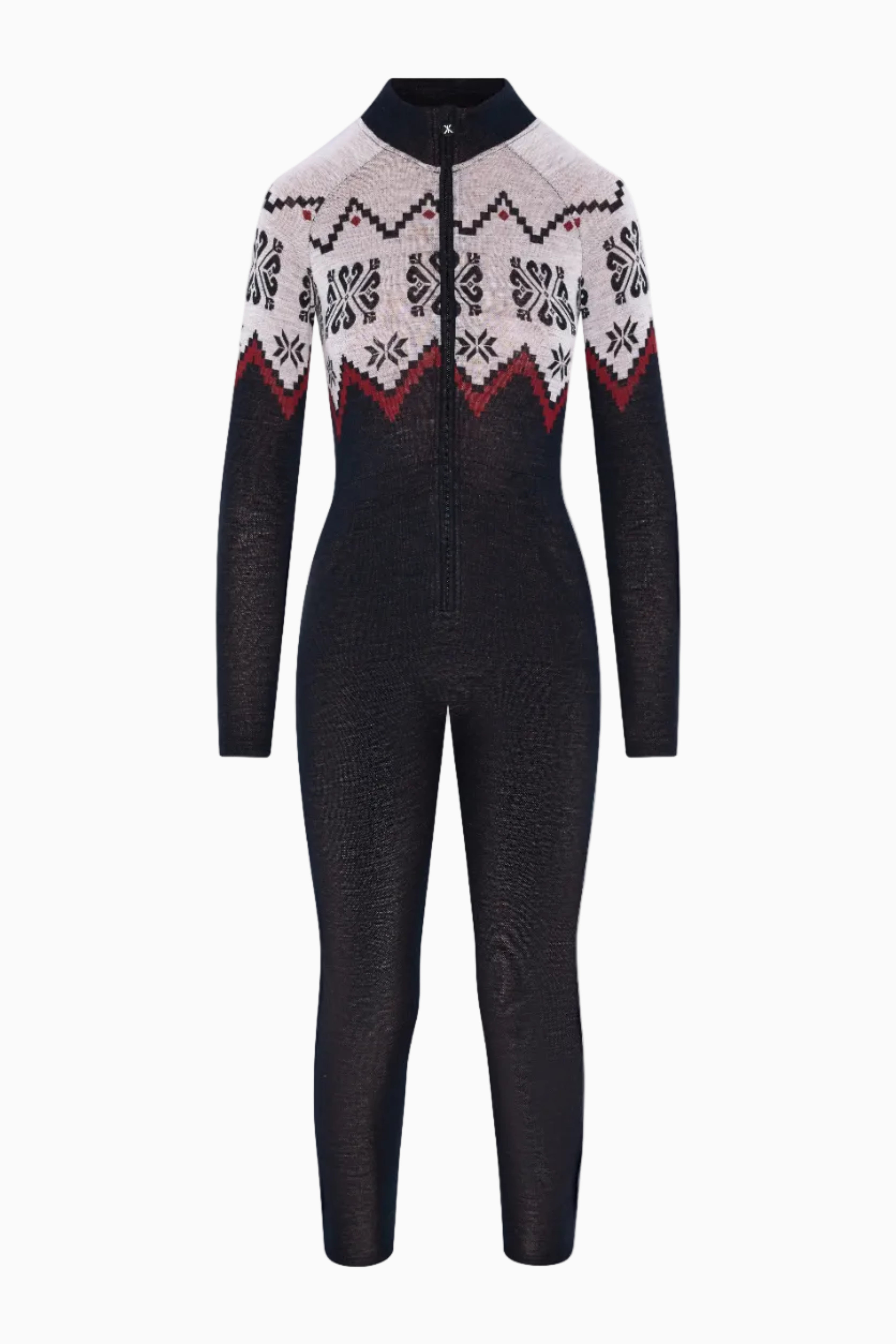 Merino Tech Fitted Baselayer Off White