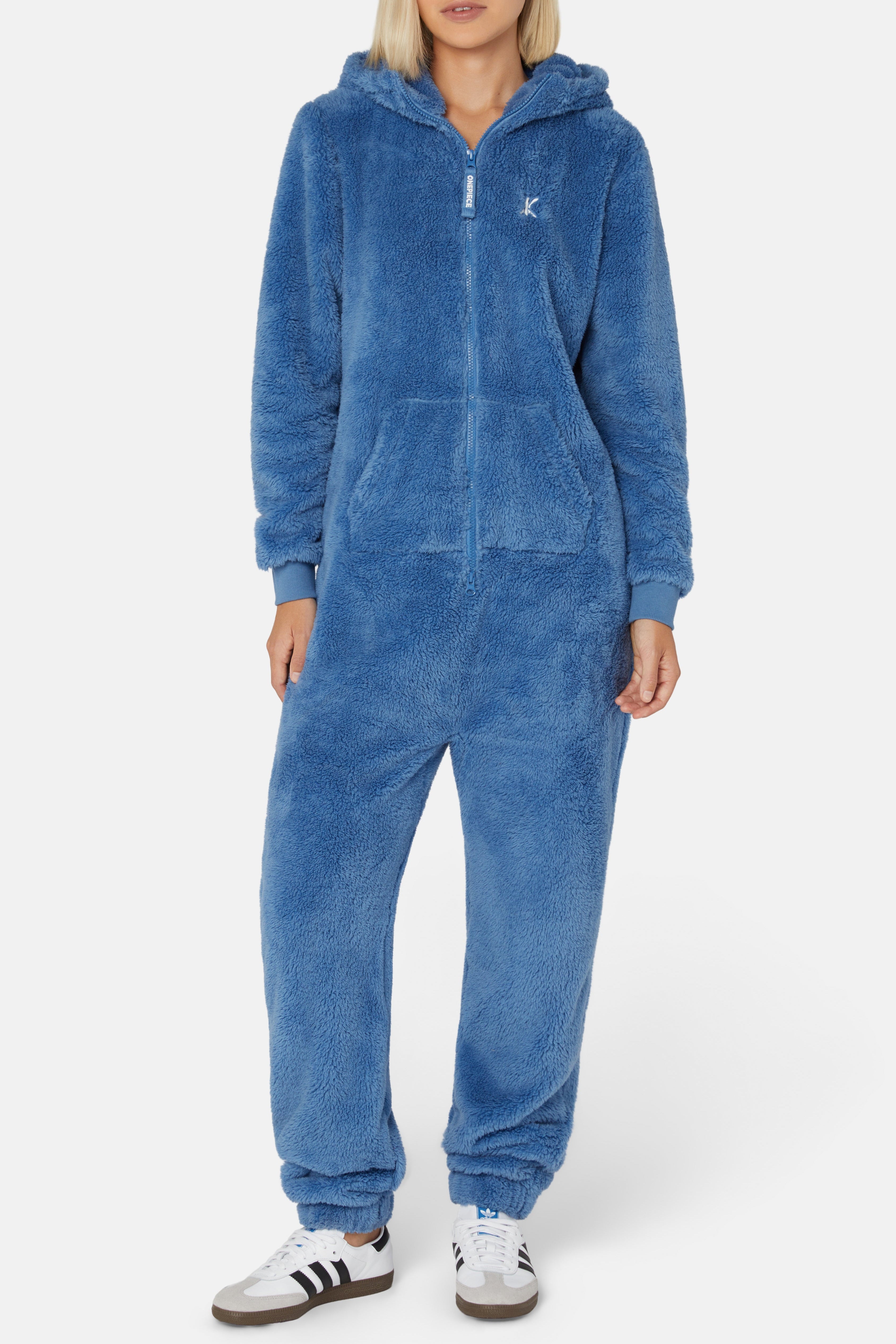 Puppy Jumpsuit Blue, Unisex Ultra-Soft Onepiece