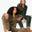 Puppy Jumpsuit Brown Check