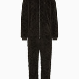 Puppy Cable Jumpsuit Dark Brown