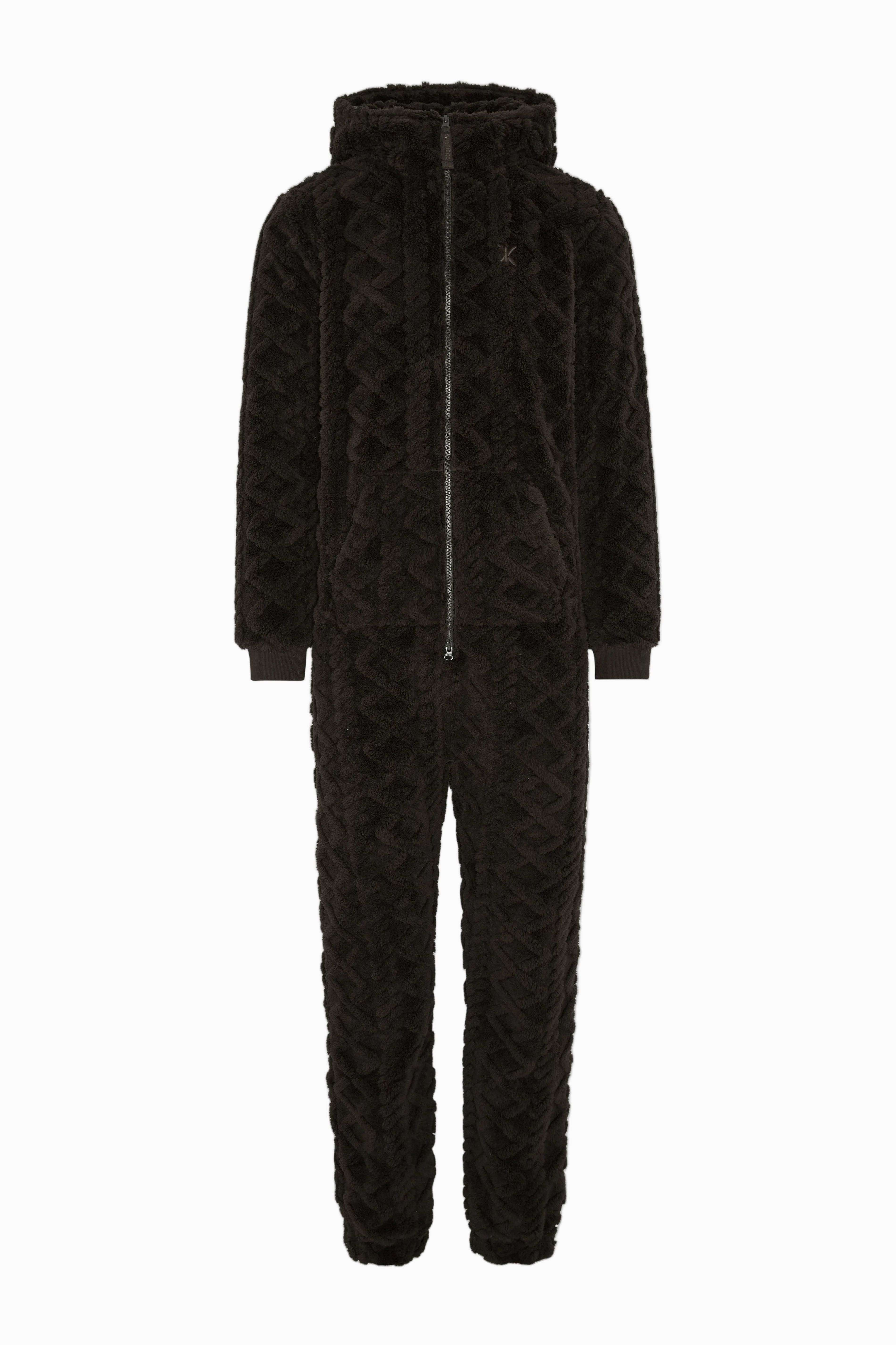 Puppy Cable Jumpsuit Dark Brown