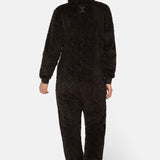 Puppy Cable Jumpsuit Dark Brown