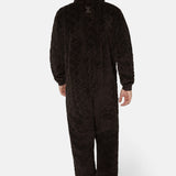 Puppy Cable Jumpsuit Dark Brown