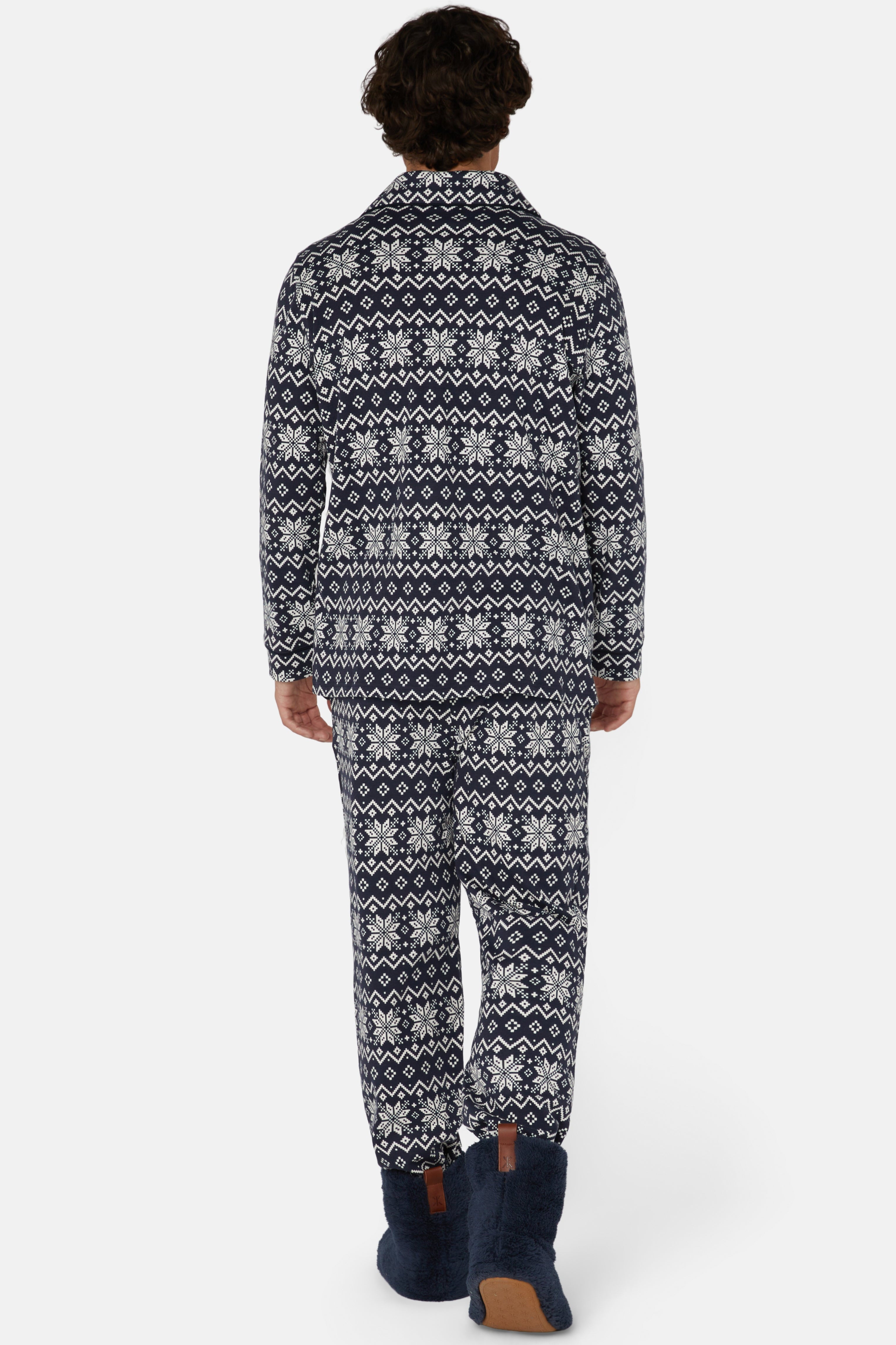The Winter Pyjamas Set Navy Navy
