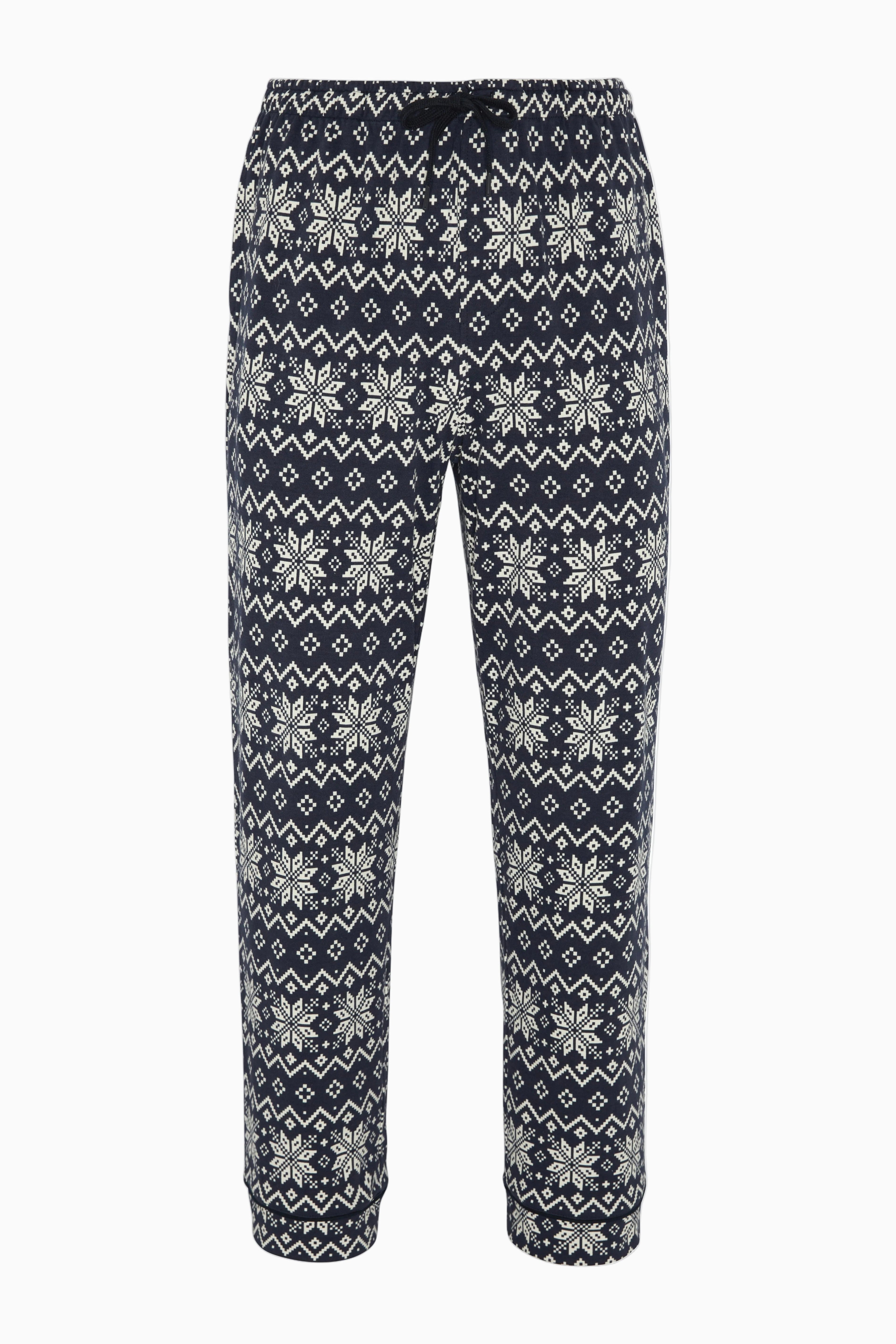 The Winter Pyjamas Set Navy Navy