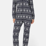 The Winter Pyjamas Set Navy Navy