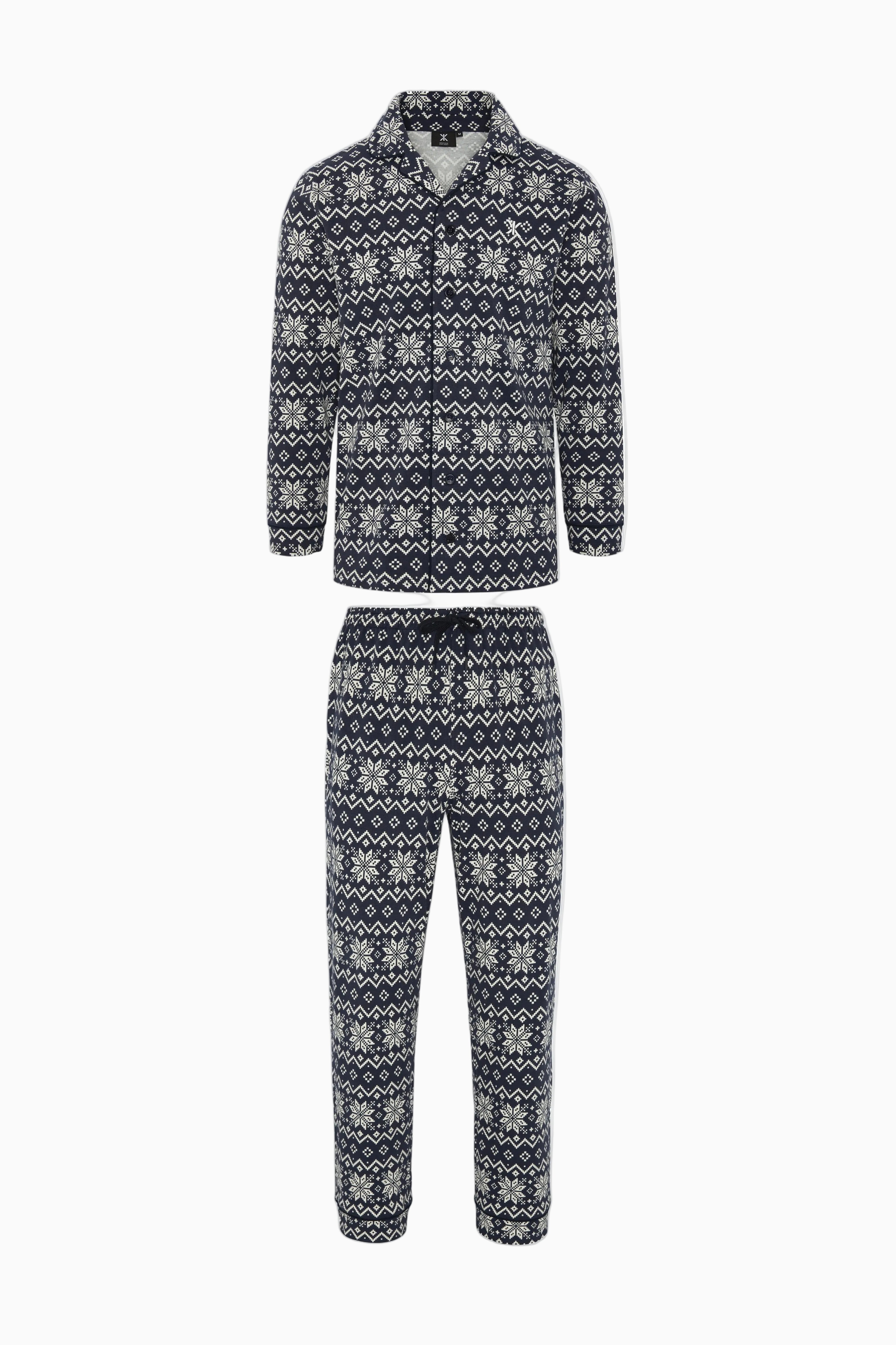 The Winter Pyjamas Set Navy Navy