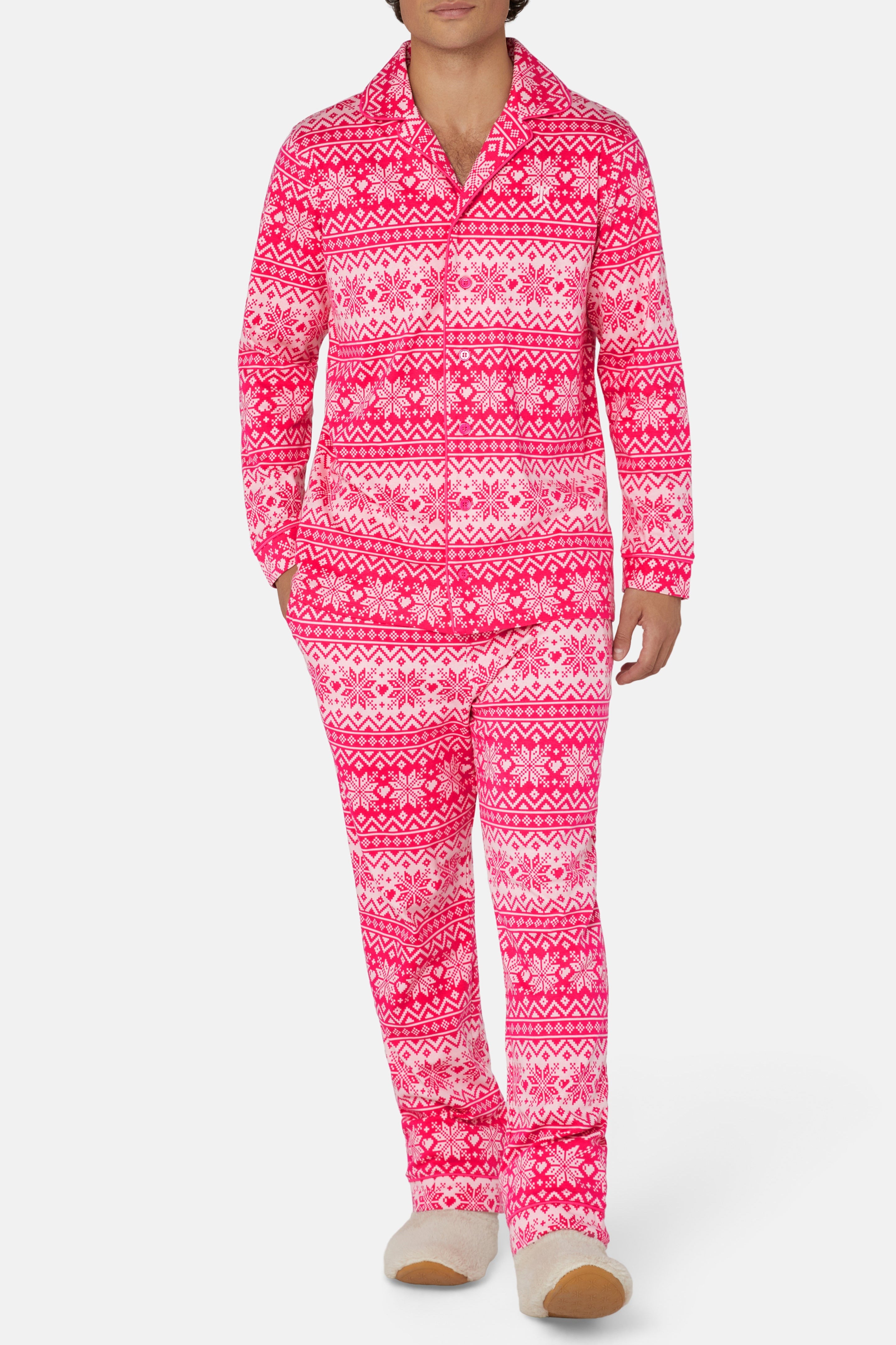 The Winter Pyjamas Set Pink Pink