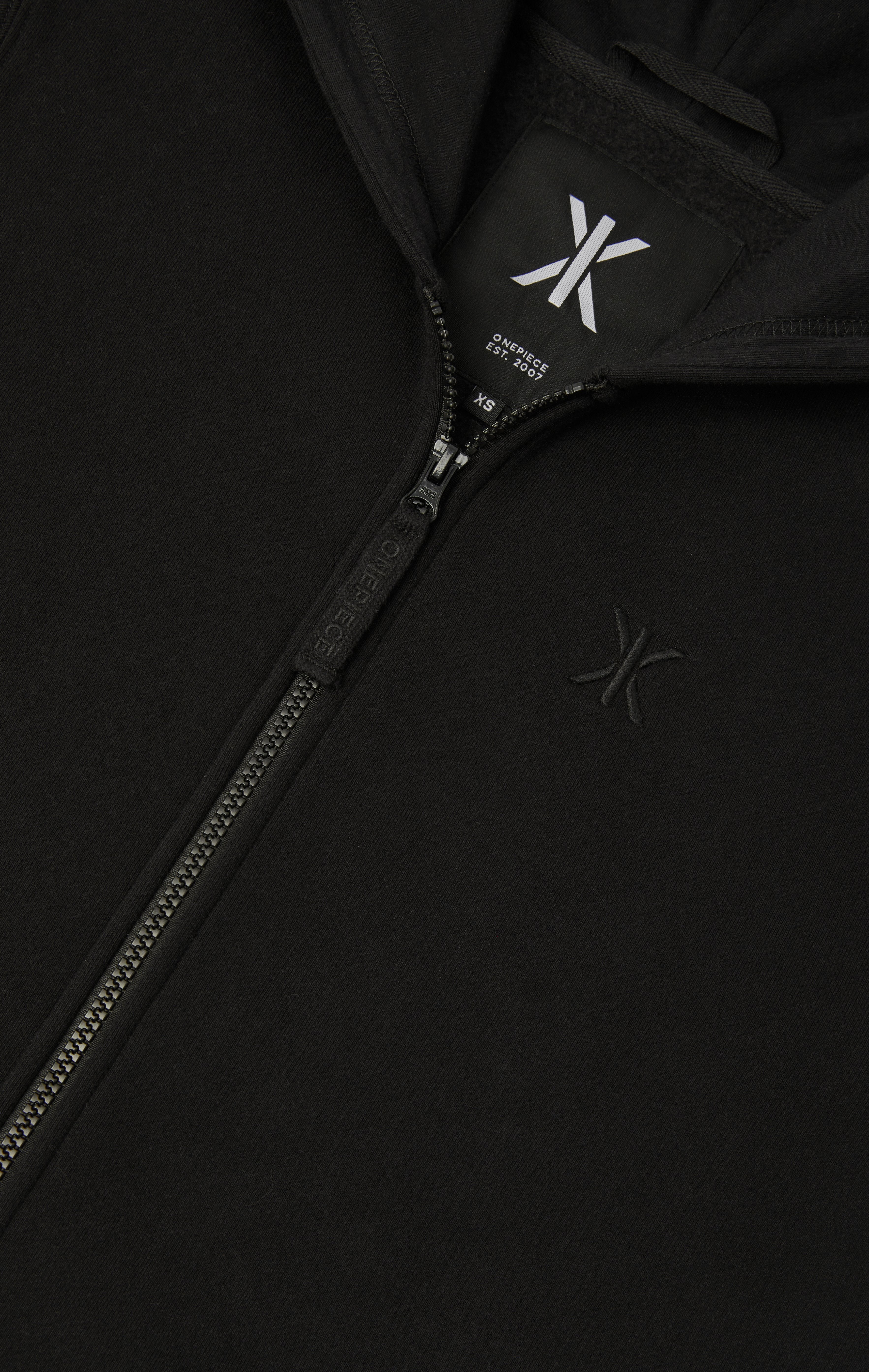 The Straight Leg Jogger Jumpsuit Black