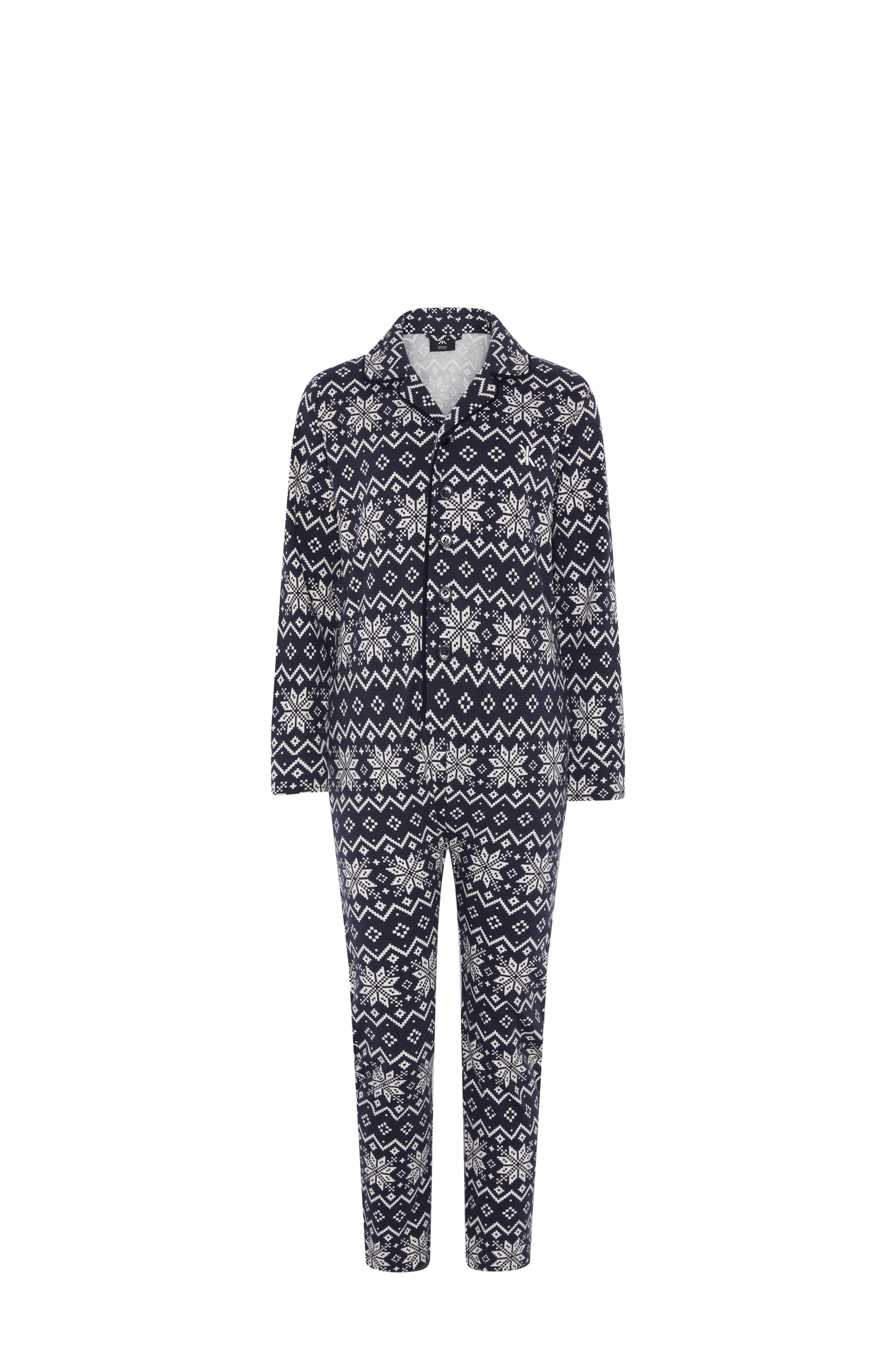 The Winter Kids Pyjamas Jumpsuit Navy Navy