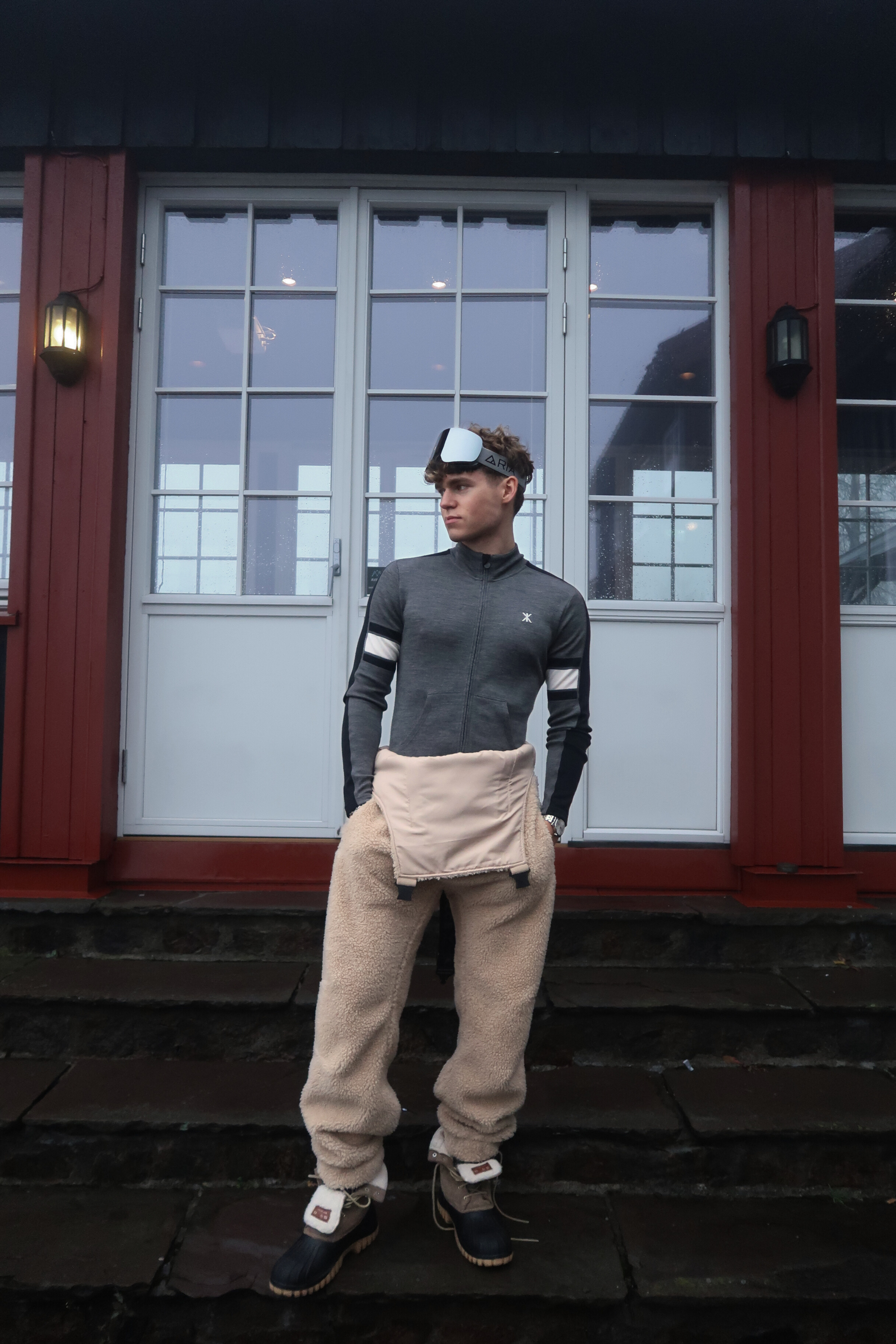 Bear With Me Overall Light Brown