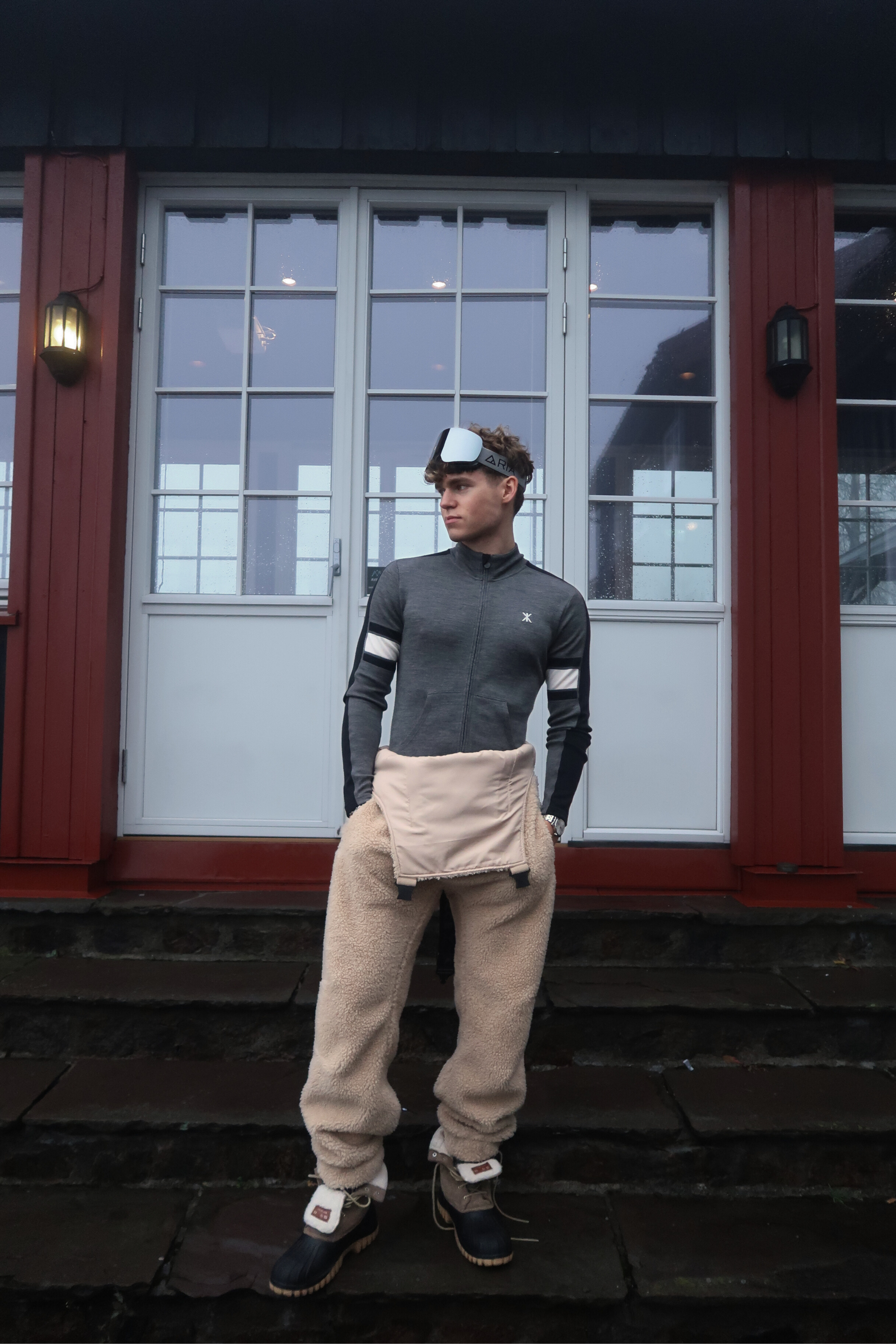 Bear With Me Overall Light Brown